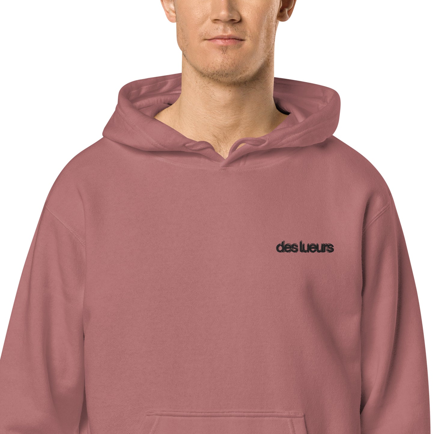 "the" embroidered hoodie
